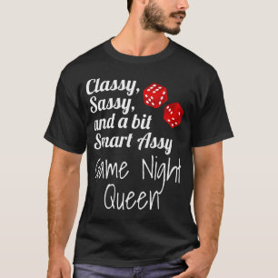 T-shirt Soirée de jeu Classy Sassy Et Un Peu Smart Assy