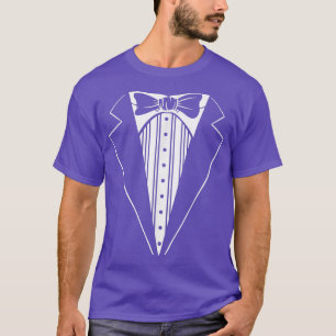 T-shirt Soirée de mariage Tuxedo Correspondance Bachelor P