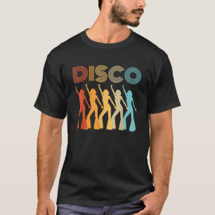 T-shirt Soirée Thème Disco Diva Années 70 Rétro Vintage 70