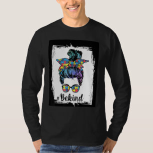 T-shirt Sois gentil Sensibilisation sur l'autisme Messy Bu