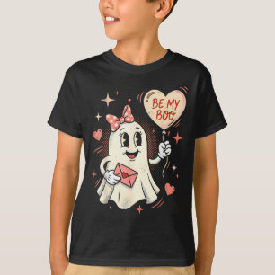 T-shirt Sois mon amour fantôme cœur ballon valentin amour