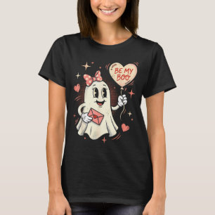 T-shirt Sois mon amour fantôme cœur ballon valentin amour