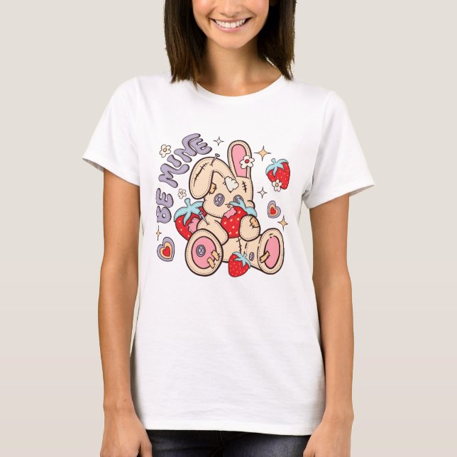 T-shirt Sois mon lapin (Devant)