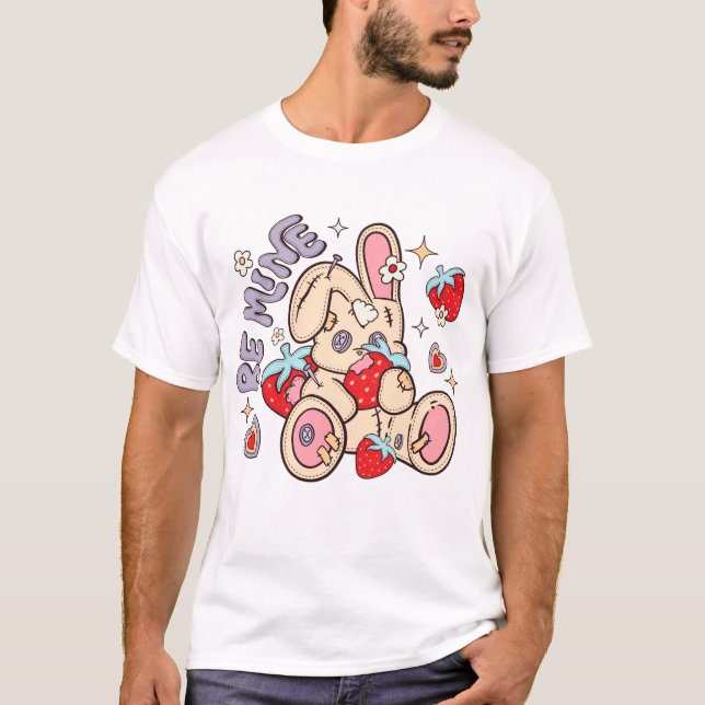 T-shirt Sois mon lapin (Devant)