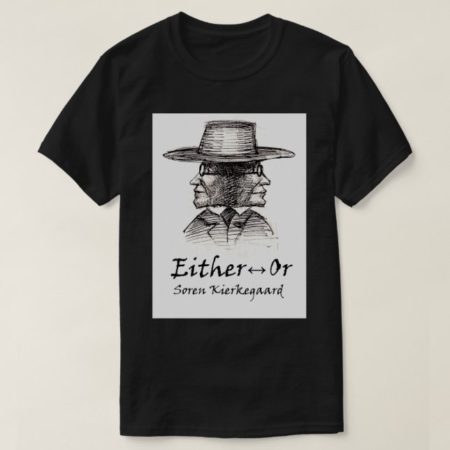 T-shirt SoitSoitSoitKierkegaard (Design devant)