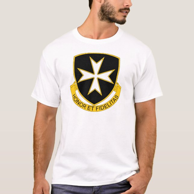 T-shirt soixante-cinquième Régiment d'infanterie - honneur (Devant)