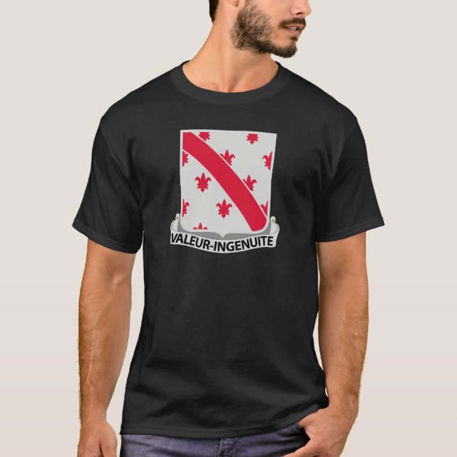T-shirt soixante-dixième Bataillon d'ingénieur (Devant)