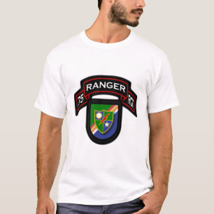 T-shirt soixante-quinzième Garde forestière Rgt - rouleau