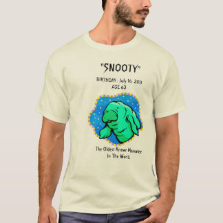 T-shirt Soixante-troisième anniversaire de lamantin