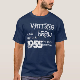 T-shirt soixantième Anniversaire Brew vintage V07LD de