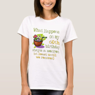 T-shirt Soixantième cadeaux d'anniversaire d'amusement