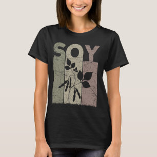 T-shirt soja Vintage soja Fèves de soja Retro Soy Fooy