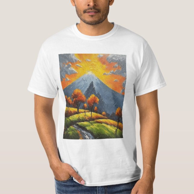 T-shirt Sol e chuva (Devant)
