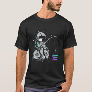 T-shirt Solana Fishing, Crypto Bullrun SOL Token Rich Mill