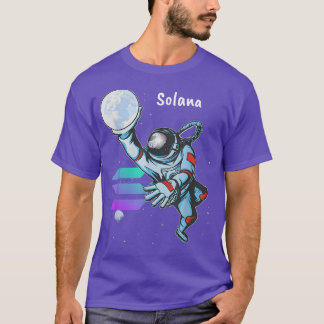 T-shirt Solana SOL Space Man Astronaut Dunk Crypto Cryptoc