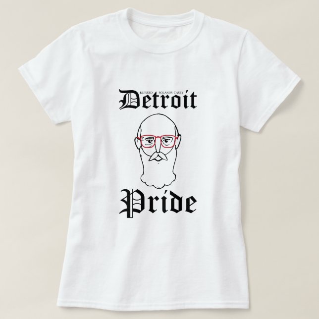 T-shirt Solanus Casey (Fierté de Détroit) (Design devant)