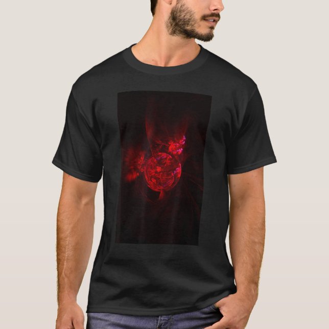 T-shirt Solar Activity Fractal Art (Devant)