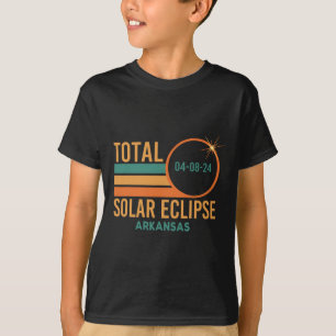 T-shirt Solar Eclipse Arkansas Avril 8 2024 Totalité