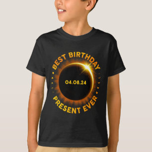 T-shirt Solar Eclipse Meilleur Anniversaire Jamais Drôle T