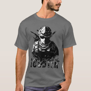 T-shirt soldat