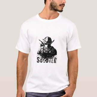 T-shirt soldat