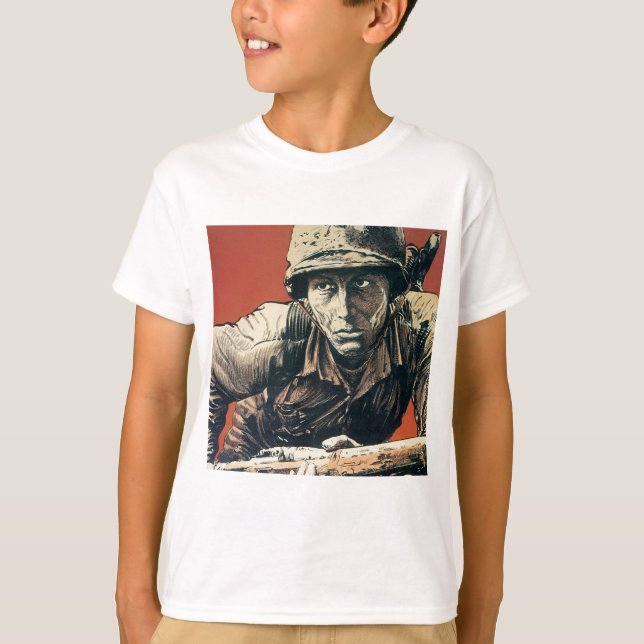 T-shirt Soldat 2ème guerre mondiale (Devant)