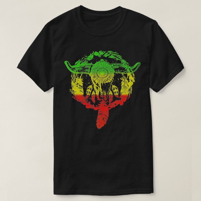 T-shirt Soldat de Buffalo Rastafari (Design devant)