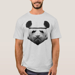 T-shirt Soldat de la cavalerie de panda