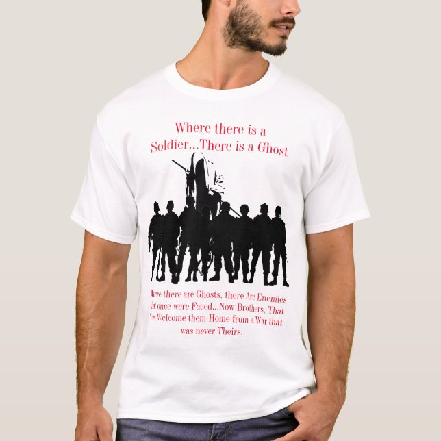 T-shirt soldat Ghosts (Devant)