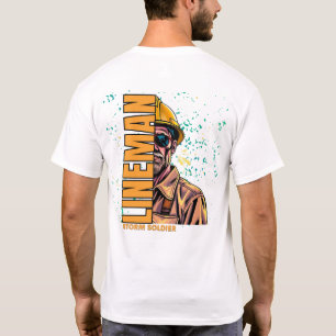 T-shirt Soldat Lineman Storm