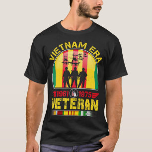 T-shirt Soldat Retraité De L'Ère De Guerre Du Viet