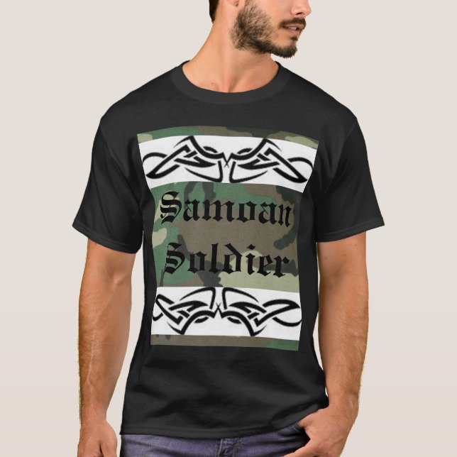 T-shirt Soldat Samoan (Devant)