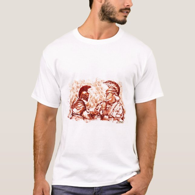 T-shirt Soldats antiques de Rome (Devant)