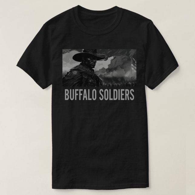 T-shirt SOLDATS BUFFALO Solide 1 (Design devant)