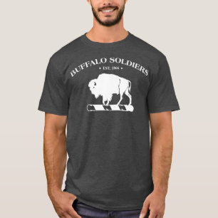 T-shirt Soldats de Buffalo Guerre civile Histoire des Noir