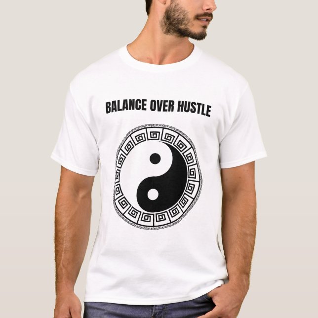 T-shirt Solde Sur Chemise Hustle | Mindful Lifestyle Tee (Devant)
