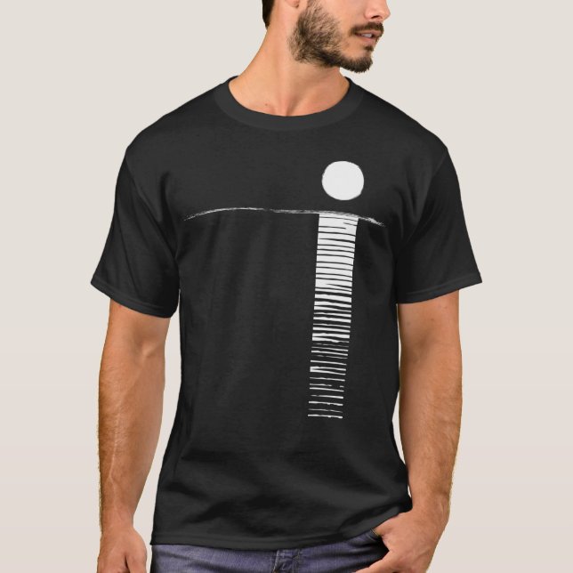 T-shirt Soleil clair de lune (Devant)
