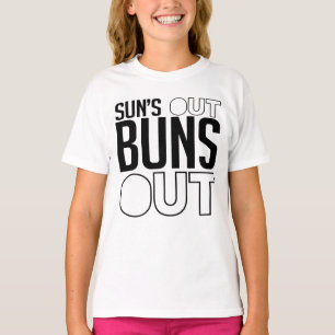 T-shirt Soleil dehors fesses dehors