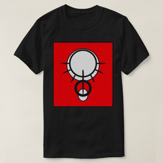 T-shirt Soleil et Lune Rouge (Design devant)