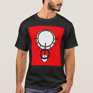 T-shirt Soleil et Lune Rouge
