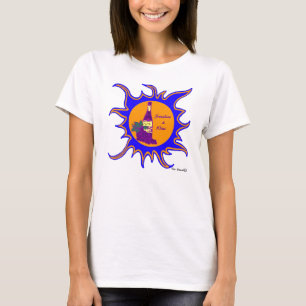 T-shirt Soleil et vin - chemise