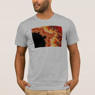 T-shirt Soleil flamboyant - Fractal