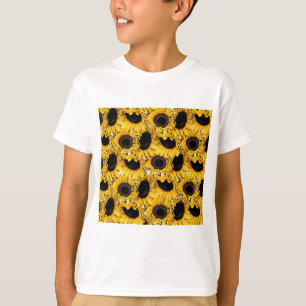 T-shirt soleil fleurs pétales nager plongée marine nature 