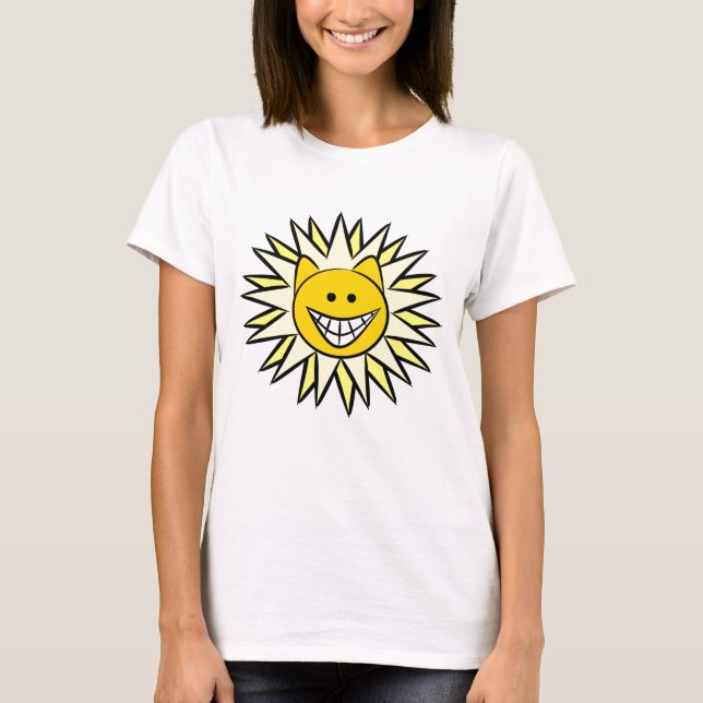 T-shirt Soleil Kitty (Devant)