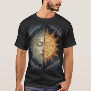 T-shirt soleil lune