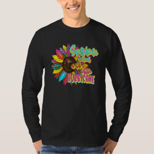 T-shirt Soleil Mélangé Avec Un Peu D'Ouragan Sunshine Fl