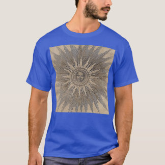 T-shirt Soleil noir