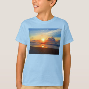 T-shirt Soleil océanique