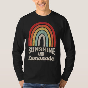 T-shirt Soleil Rétro vintage Et Lemonade Été 2