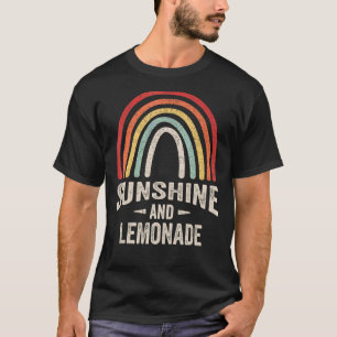 T-shirt Soleil Rétro vintage Et Lemonade Été 5